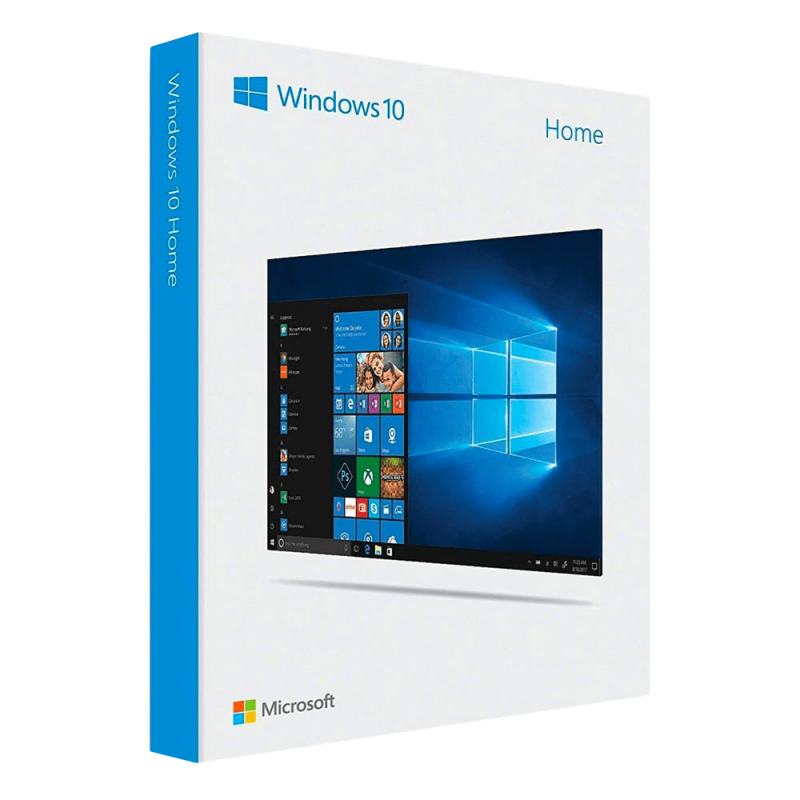 Confezione ufficiale di Microsoft Windows 10 Home, licenza digitale originale con attivazione online.