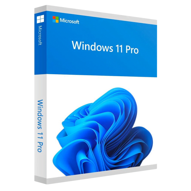 Confezione Microsoft Windows 11 Pro – Licenza digitale originale per 1 PC, versione multilingua, attivazione online